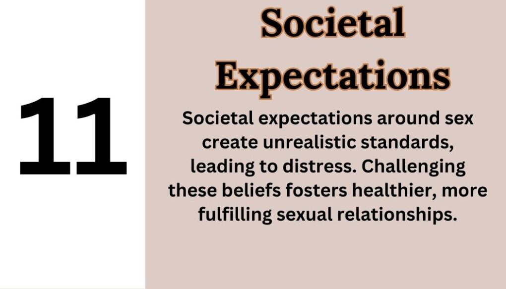 Societal Expectations and SEx